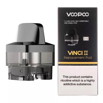 VOOPOO Vinci 2 Pods 6.5ml Replacement Pod Cartridge for Vinci 2 & Vinci X2 (2PC-pack) in Dubai, UAE Vape Hub Smoking Place