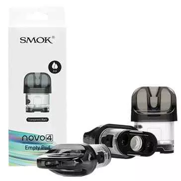 SMOK Novo 4 Empty Pods 2ml Pod Cartridge in Dubai (3 PCS Per Pack) Vape Hub Smoking Place