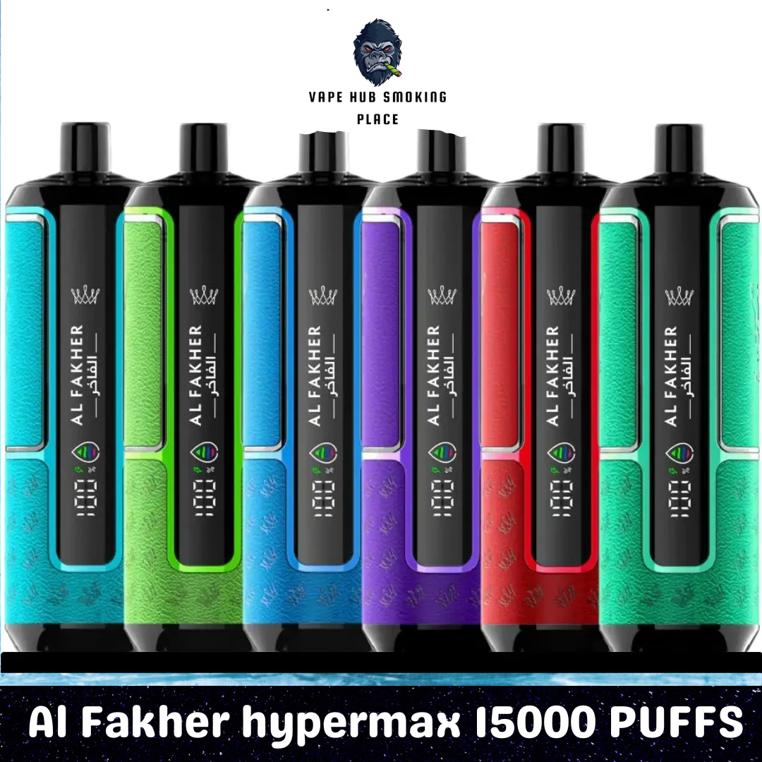 Al Fakher Crown Bar 15000 Puffs Hypermax Disposable Vape In UAE Vape Hub Smoking Place Al Fakher Crown Bar 15000 Puffs Hypermax Disposable Vape In UAE Vape Hub Smoking Place