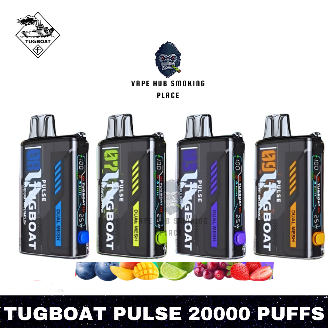 TUGBOAT PULSE 20000 PUFFS Disposable Vape in UAE Vape Hub Smoking Place TUGBOAT PULSE 20000 PUFFS Disposable Vape in UAE Vape Hub Smoking Place