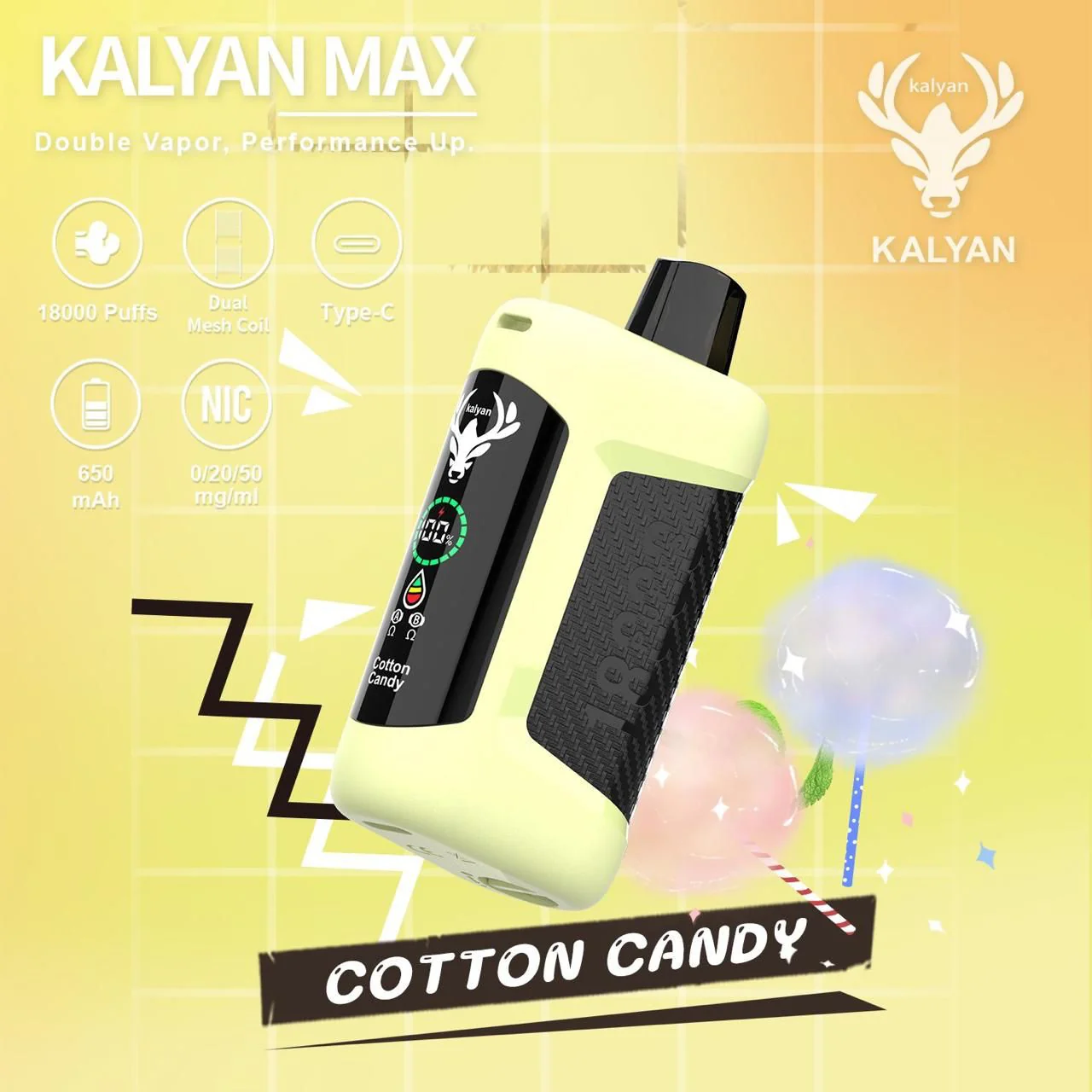 Kalyan Max 18000 Puffs Disposable Vape In Duabi Vape Hub Smoking Place