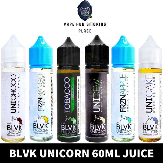 BLVK Unicorn Premium Vape Juice Freebase 60ML E-Liquid Vape Hub Smoking