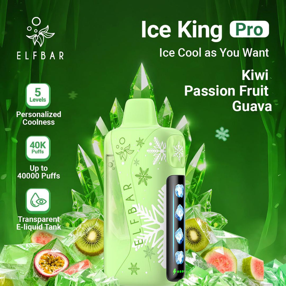 ELFBAR ICE KING PRO 40K DISPOSABLE VAPE WINTER EDITION In DUBAI UAE