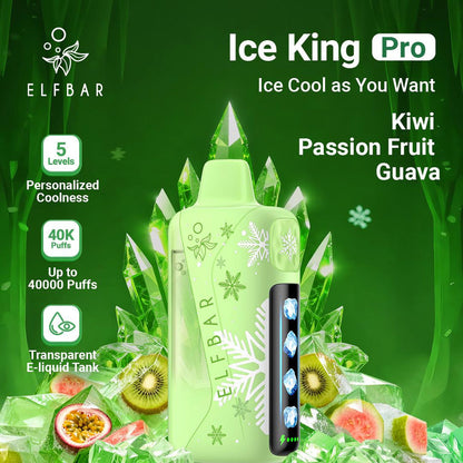 ELFBAR ICE KING PRO 40K DISPOSABLE VAPE WINTER EDITION In DUBAI UAE