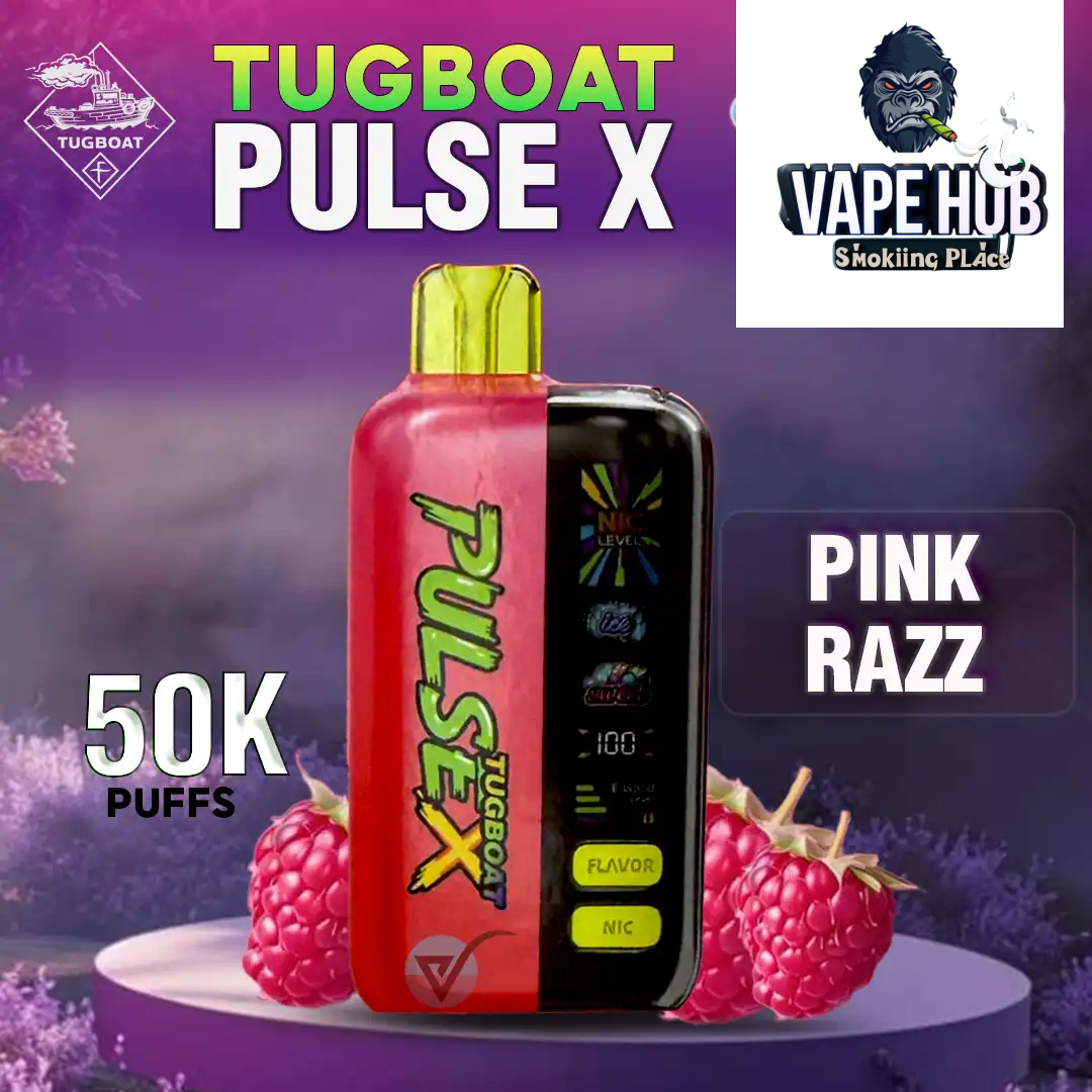 TUGBOAT PULSE X 50K Puffs| Disposable vape in Dubai UAE Vape Hub Smoking Place