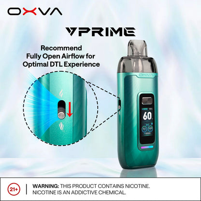 OXVA VPRIME Pod Kit 60W 
2600mah Dubai UAE Vape Hub Smoking Place