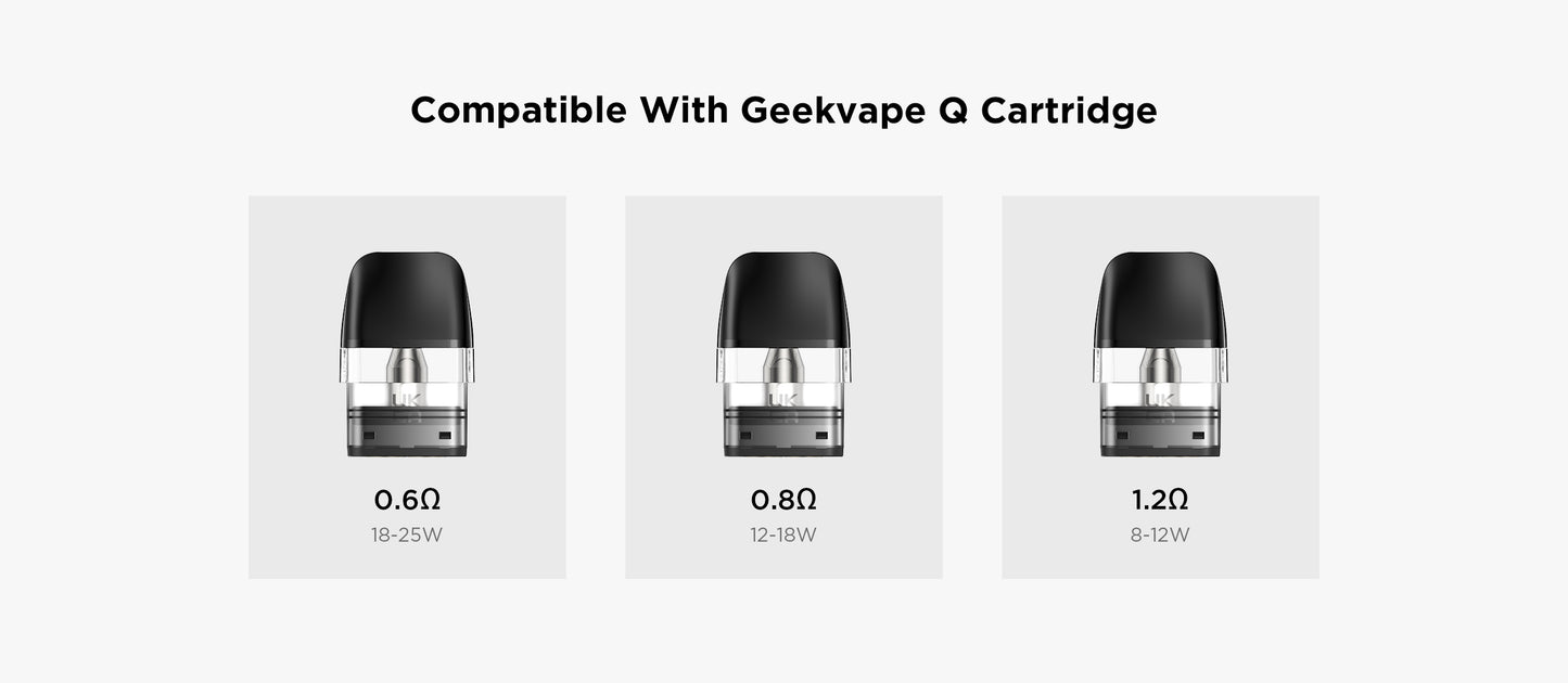 GEEKVAPE WENAX Q MINI 25W POD KIT Vape Hub Smoking