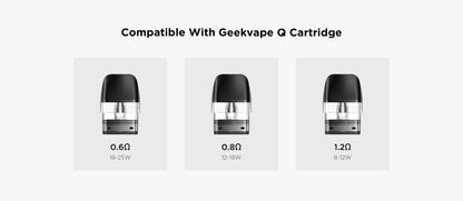 GEEKVAPE WENAX Q MINI 25W POD KIT Vape Hub Smoking