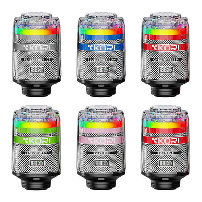 KORI Hookah Head 120K Disposable Vape E-hookah 0.5% (120000 Puffs) In Dubai UAE Vape Hub Smoking Place