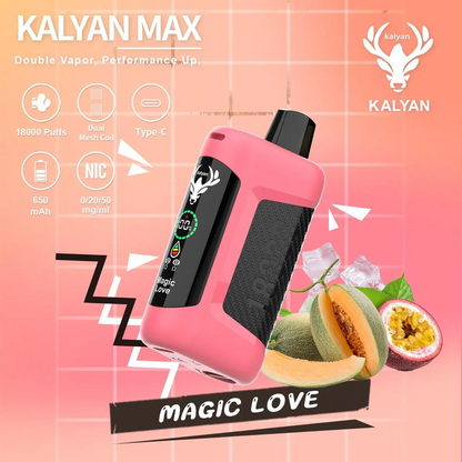 Kalyan Max 18000 Puffs Disposable Vape In Duabi Vape Hub Smoking Place