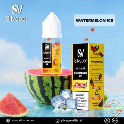 Silvaper Salt Nic 20mg 30ml E-Liquid In Dubai UAE Vape Hub Smoking Place
