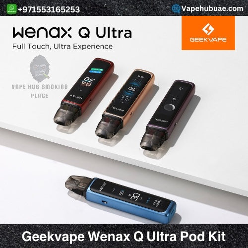 Geekvape Wenax Q Ultra: The Ultimate Vaping Experience UAE Vape Hub Smoking Place