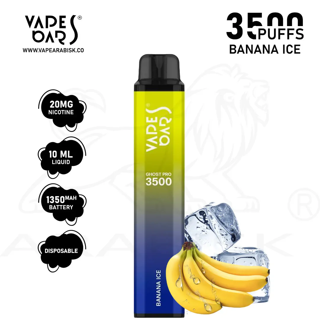 Vapes Bars| Ghost Vape Pro 2% nicotine 3500 Puff Disposable Vape in Dubai Sharjah Vape Hub Smoking Place