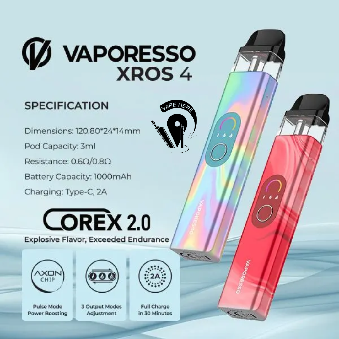 what are the modes on vaporesso xros 4 VAPORESSO XROS 4 POD SYSTEM – Vape Hub Smoking Place what are the modes on vaporesso xros 4 VAPORESSO XROS 4 POD SYSTEM – Vape Hub Smoking Place