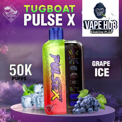TUGBOAT PULSE X 50K Puffs| Disposable vape in Dubai UAE Vape Hub Smoking Place
