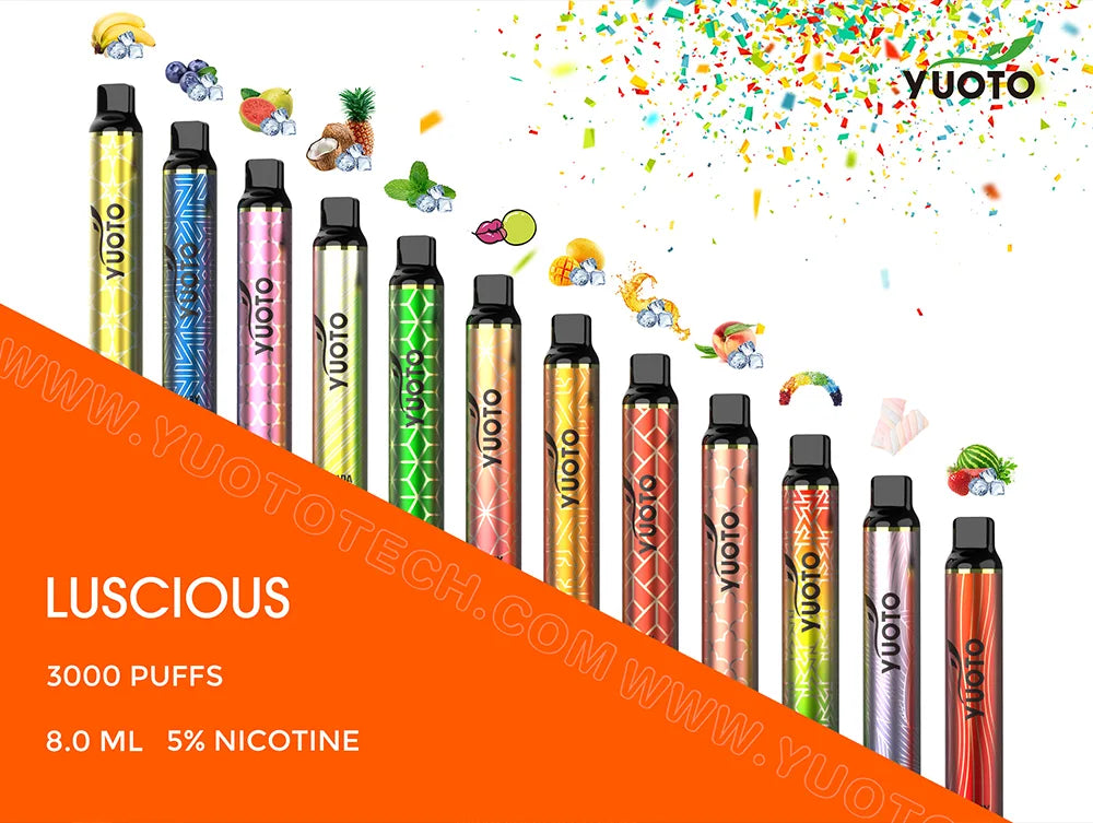 Youto Lucious 3000 puffs Disposable Vape Dubai Vape Hub Smoking Place