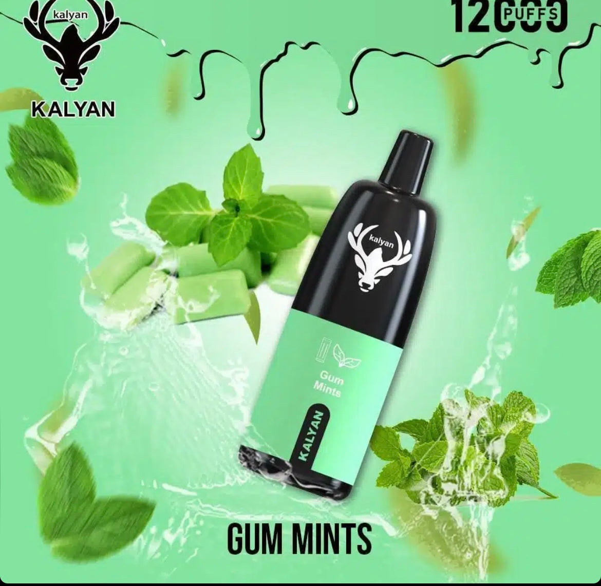 KALYAN Pro 12000 Puffs 50MG Disposable Vape Dubai UAE Vape Hub Smoking Place