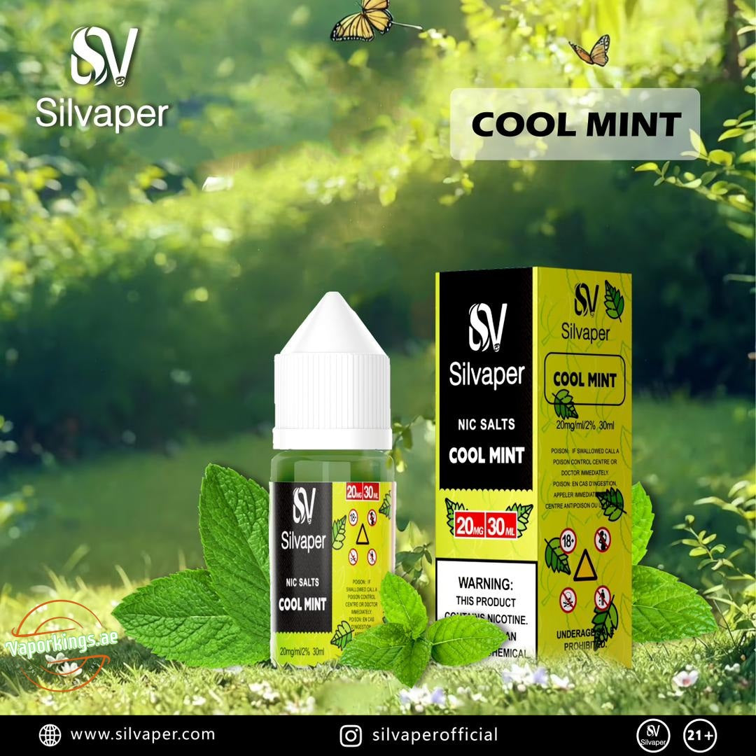 Silvaper Salt Nic 20mg 30ml E-Liquid In Dubai UAE Vape Hub Smoking Place