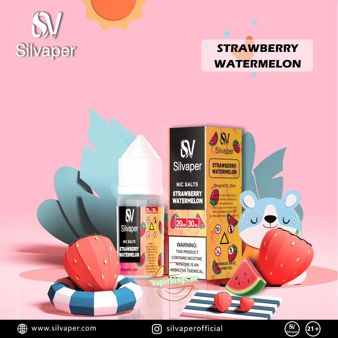 Silvaper Salt Nic 20mg 30ml E-Liquid In Dubai UAE Vape Hub Smoking Place