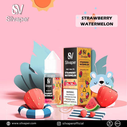 Silvaper Salt Nic 20mg 30ml E-Liquid In Dubai UAE Vape Hub Smoking Place