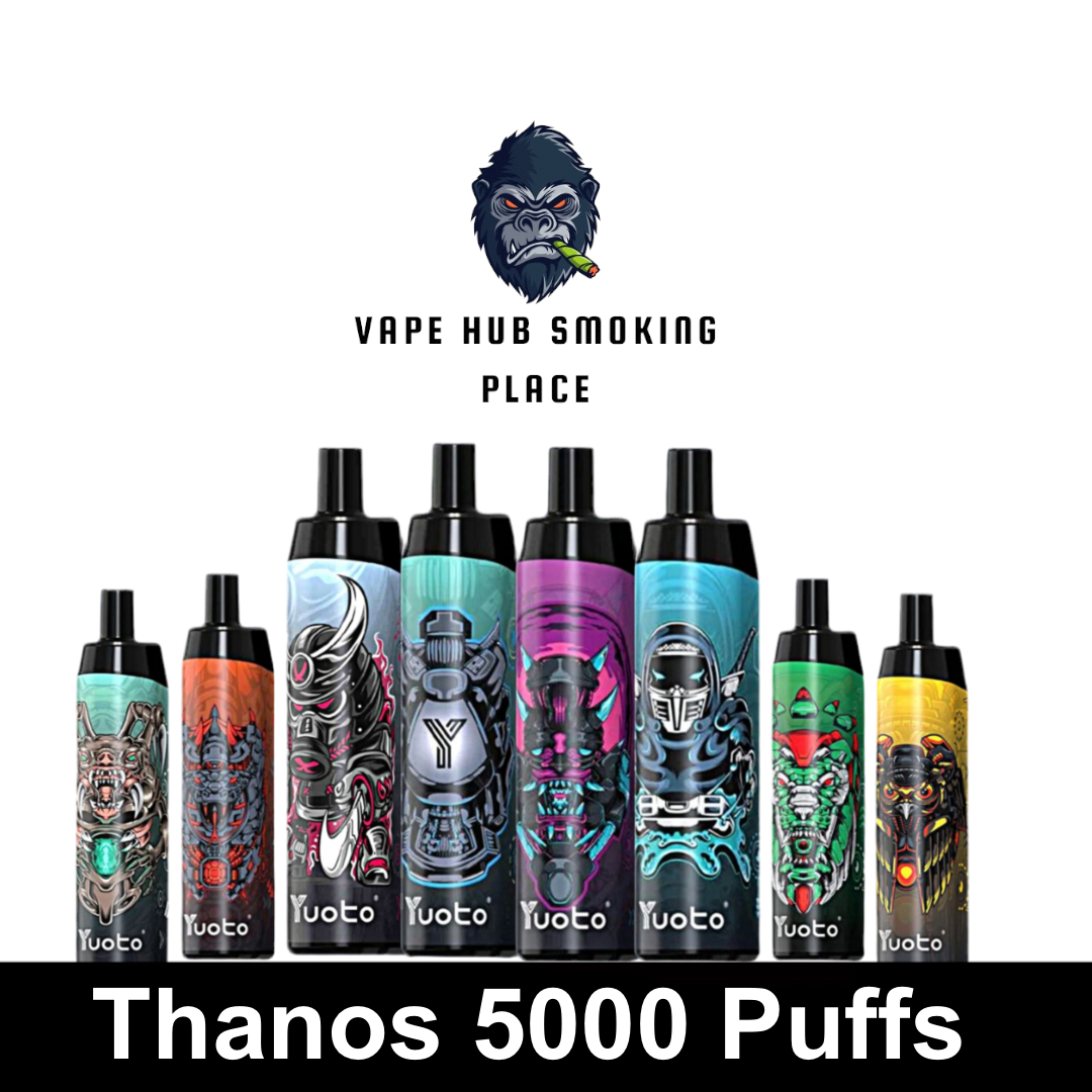 YUOTO Thanos 5000 Puffs Disposable vape Dubai Vape Hub Smoking Place