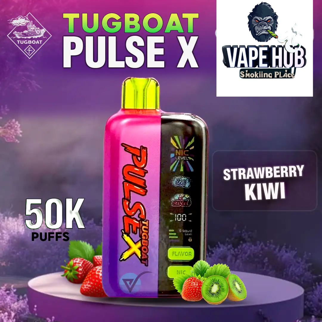 TUGBOAT PULSE X 50K Puffs| Disposable vape in Dubai UAE Vape Hub Smoking Place