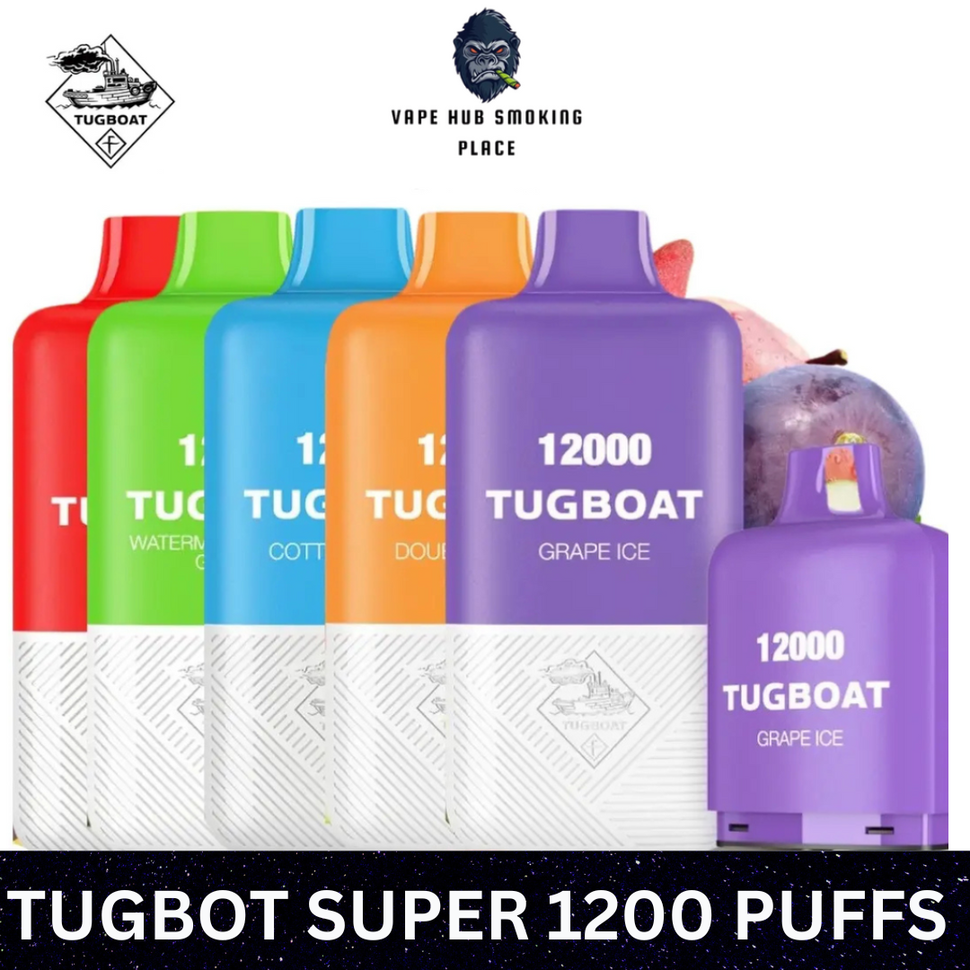 Tugboat Super 12000 Puffs Disposable Vape Dubai Vape Hub Smoking