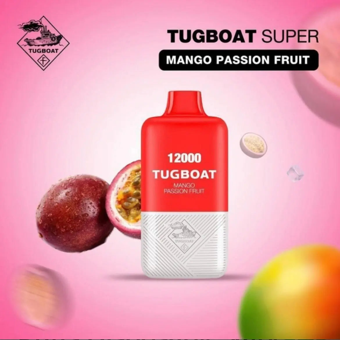 Tugboat Super 12000 Puffs Disposable Vape Dubai Vape Hub Smoking