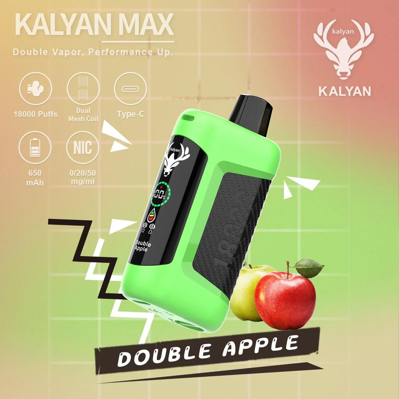 Kalyan Max 18000 Puffs Disposable Vape In Duabi Vape Hub Smoking Place