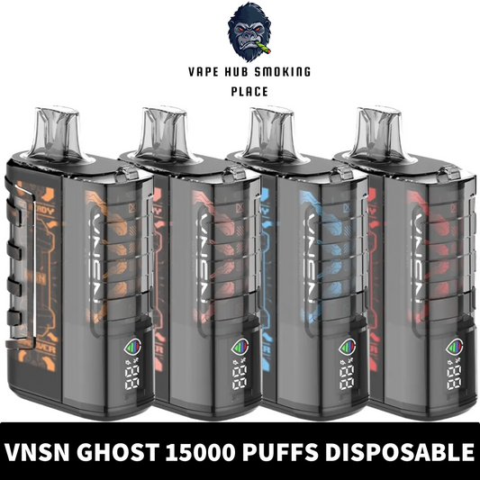 VNSN GHOST 15000 Puffs Disposable Vape In Dubai UAE Vape Hub Smoking Place