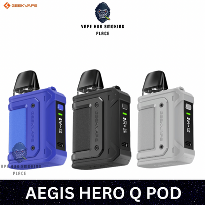 Geekvape Aegis Hero Q Kit 1300mAh Dubai Vape Hub Smoking Place