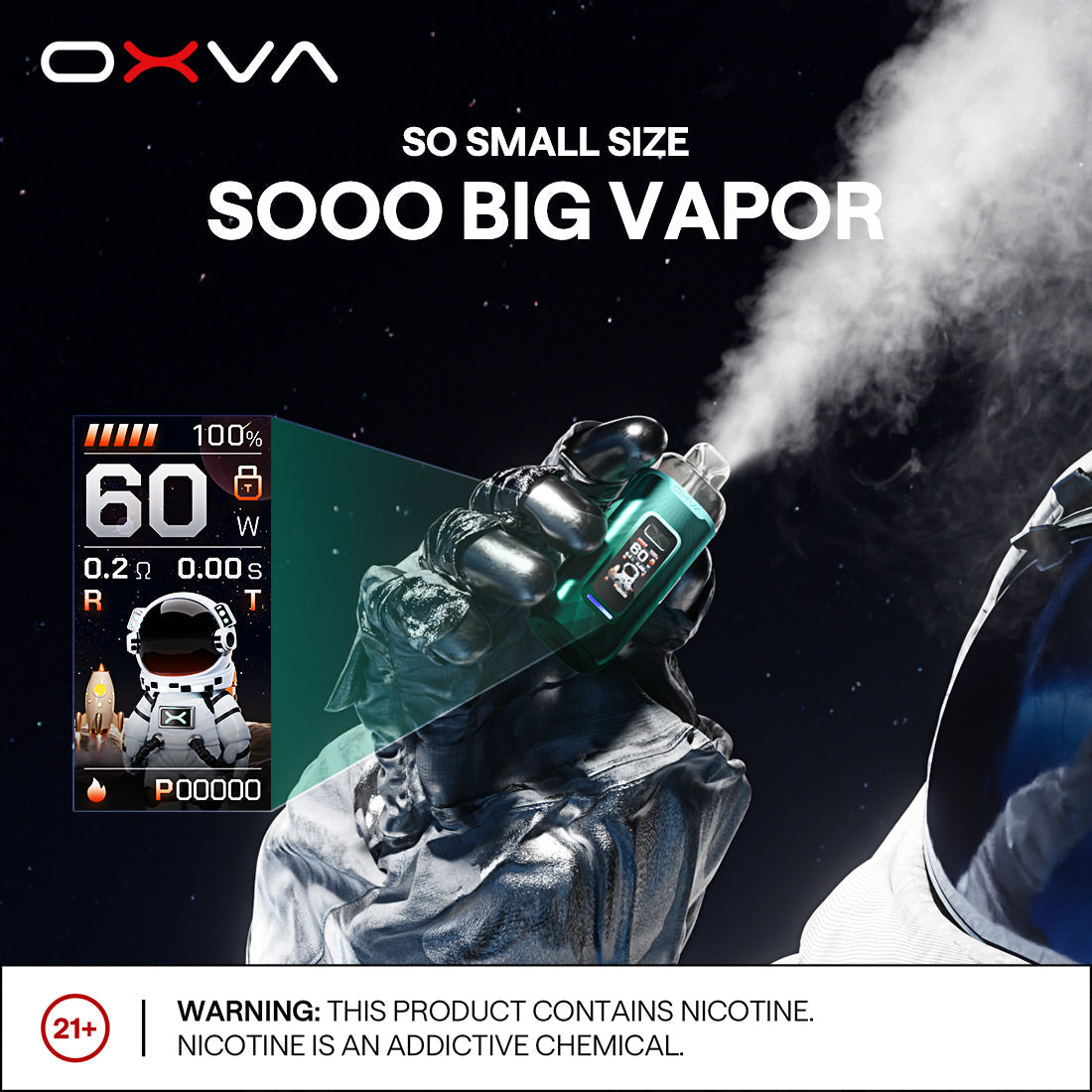 OXVA VPRIME Pod Kit 60W 
2600mah Dubai UAE Vape Hub Smoking Place