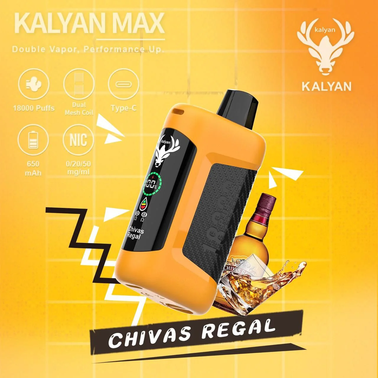 Kalyan Max 18000 Puffs Disposable Vape In Duabi Vape Hub Smoking Place