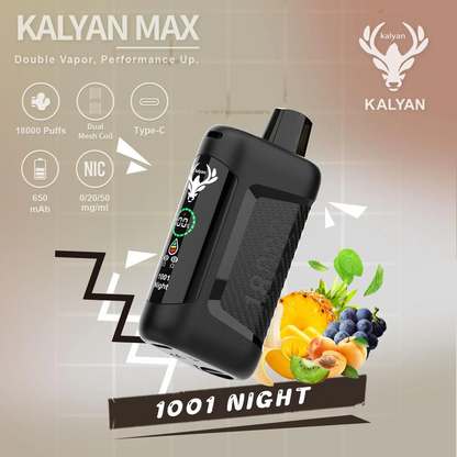 Kalyan Max 18000 Puffs Disposable Vape In Duabi Vape Hub Smoking Place