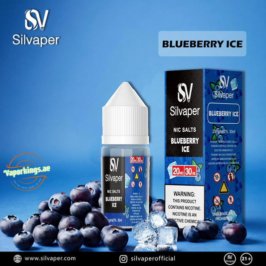 Silvaper Salt Nic 20mg 30ml E-Liquid In Dubai UAE Vape Hub Smoking Place