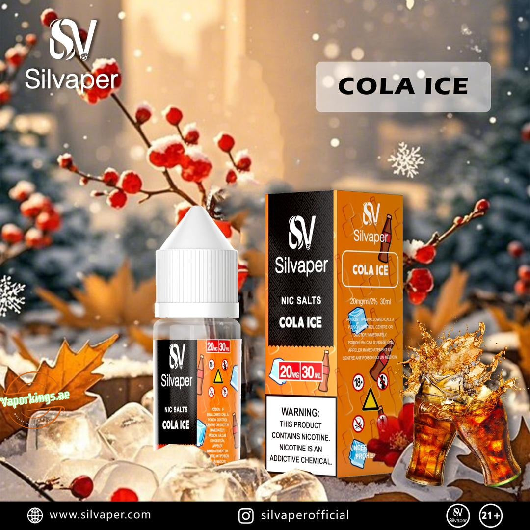 Silvaper Salt Nic 20mg 30ml E-Liquid In Dubai UAE Vape Hub Smoking Place