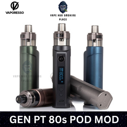 Vaporesso GEN PT 80S: Unleashing Powerful Performance in a Compact Design Vape Hub Smoking Place