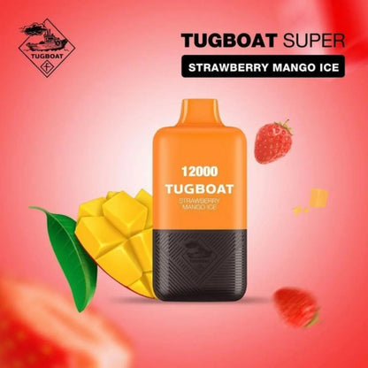 Tugboat Super 12000 Puffs Disposable Vape Dubai Vape Hub Smoking