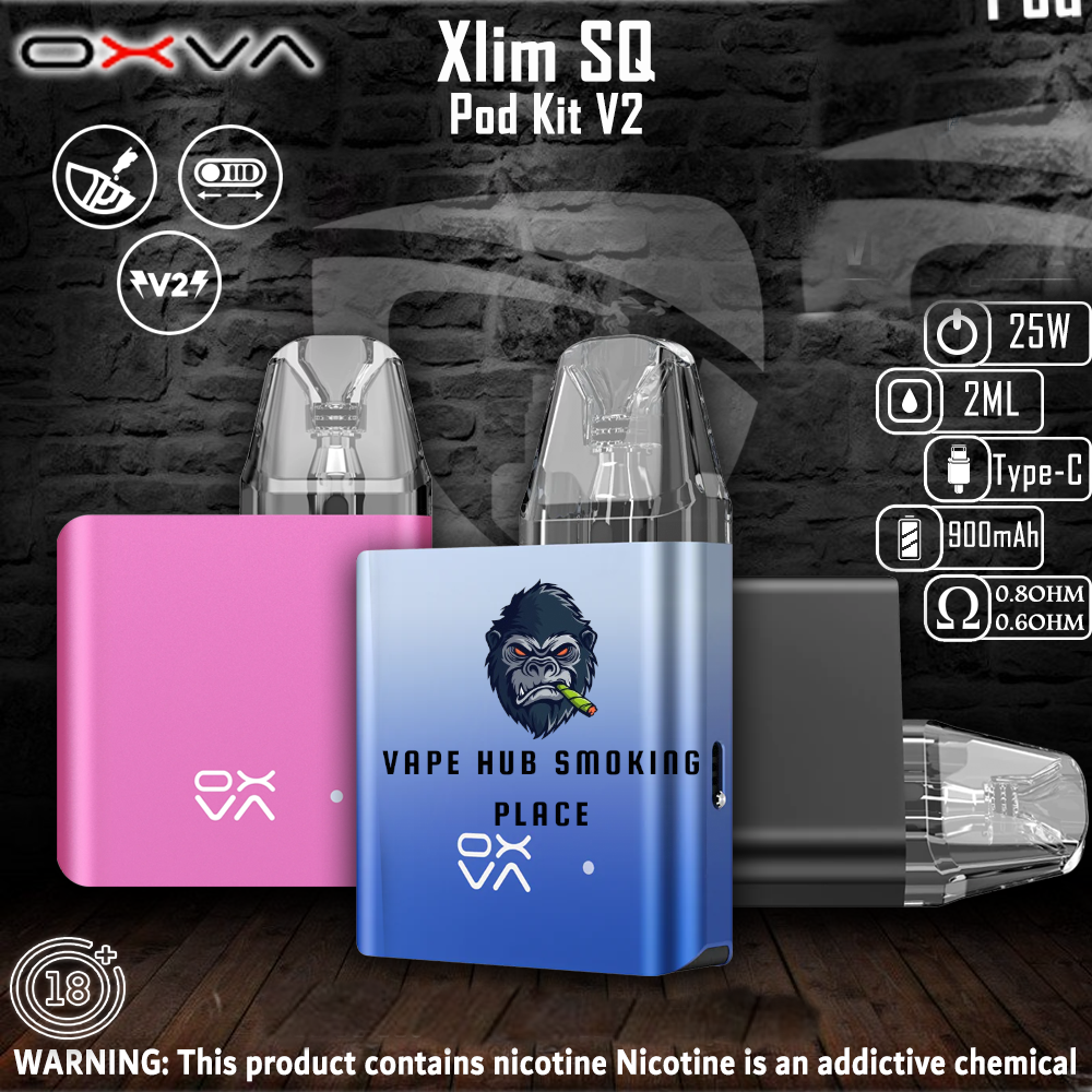 Oxva - Xlim SQ Pod Kit V2 900mAh Vape Hub Smoking