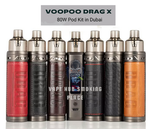 Voopoo Drag X 80W Pod Kit Vape Hub Smoking