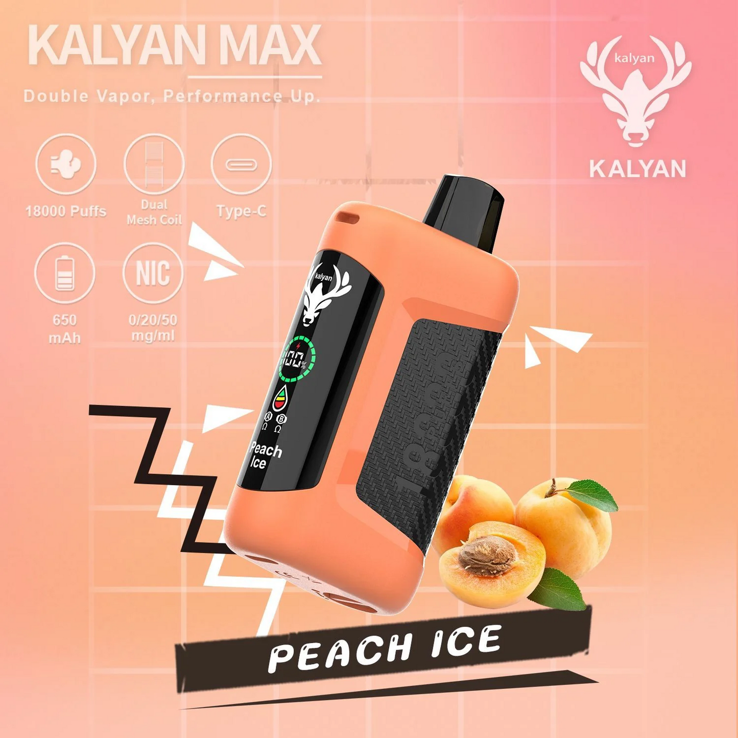 Kalyan Max 18000 Puffs Disposable Vape In Duabi Vape Hub Smoking Place