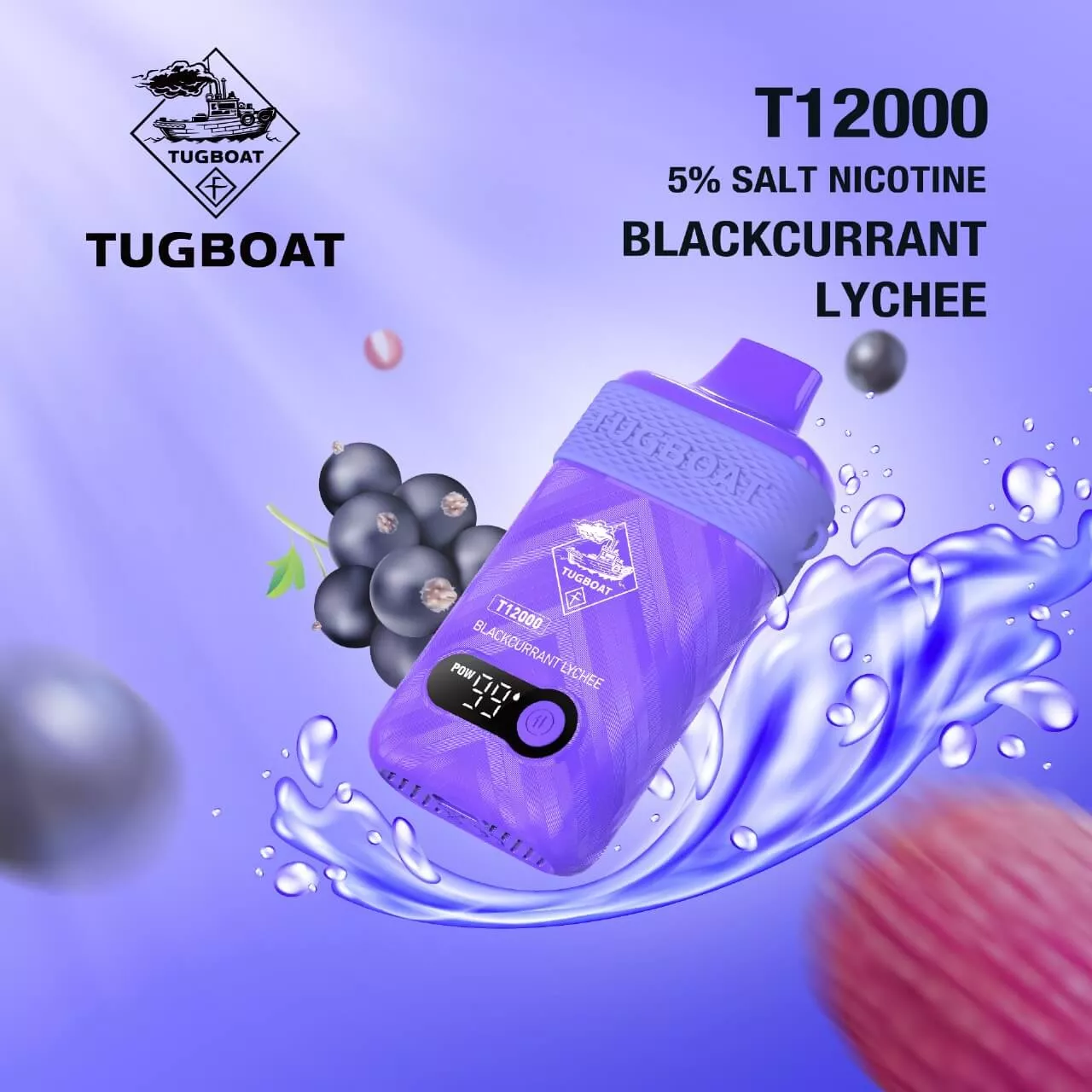 Tugboat T12000 puffs 50 MG rechargeable Disposable vape in Dubai Vape Hub Smoking Place