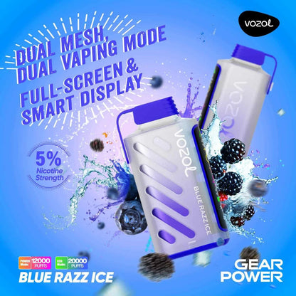 VOZOL Gear Power 20000 Puffs 50mg Dual Mode Disposable Vape Vape Hub Smoking Place