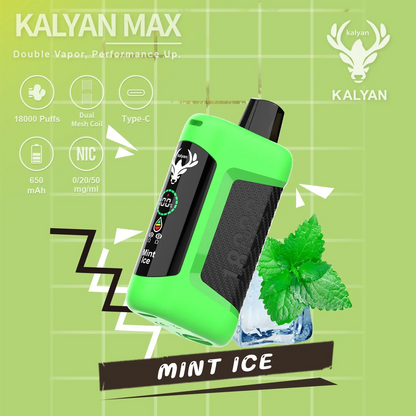 Kalyan Max 18000 Puffs Disposable Vape In Duabi Vape Hub Smoking Place