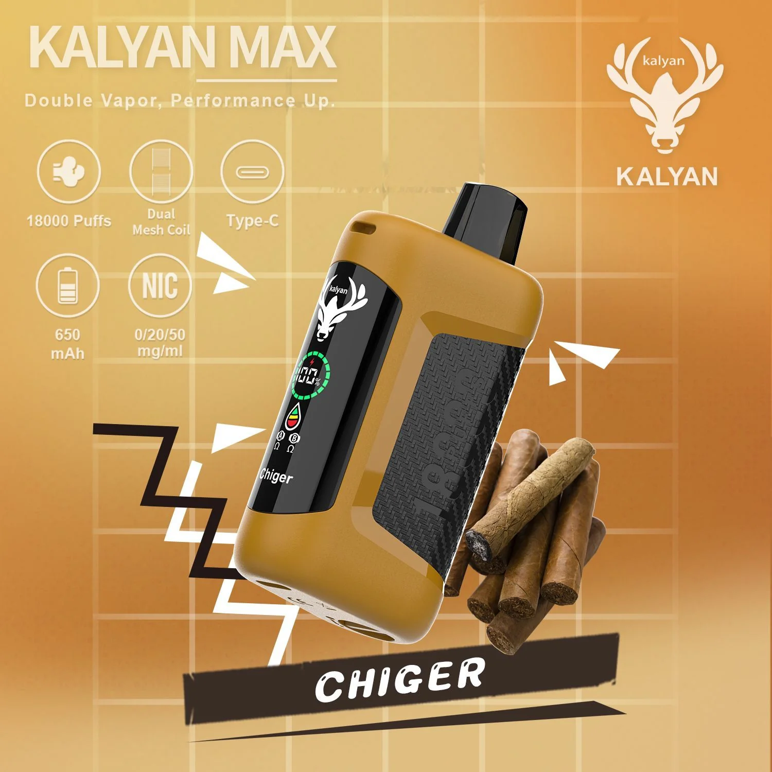 Kalyan Max 18000 Puffs Disposable Vape In Duabi Vape Hub Smoking Place