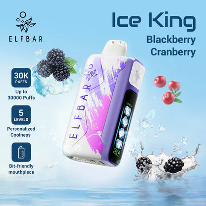 ELF BAR Ice King 30000 Puffs Disposable Vape Dubai Vape Hub Smoking Place