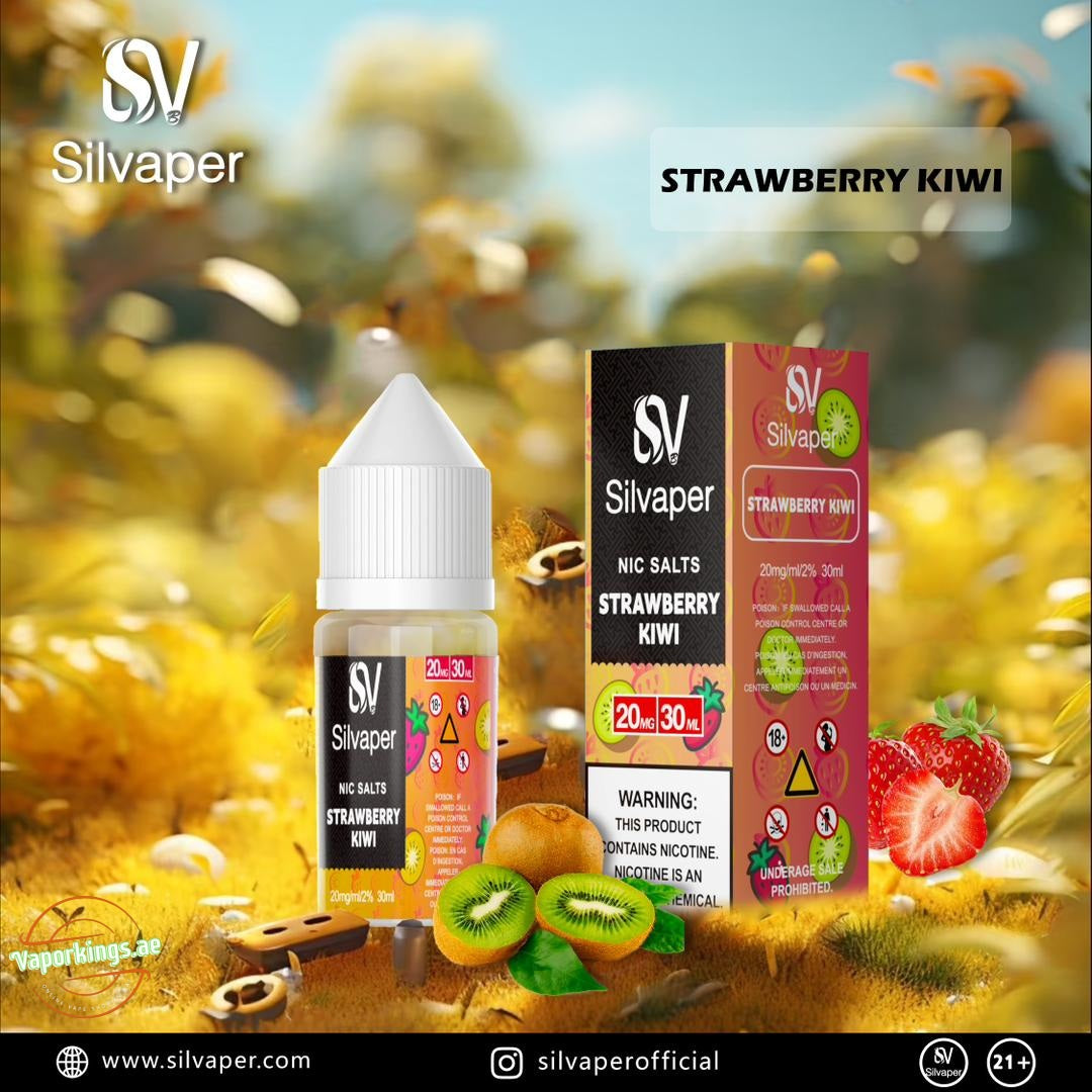 Silvaper Salt Nic 20mg 30ml E-Liquid In Dubai UAE Vape Hub Smoking Place