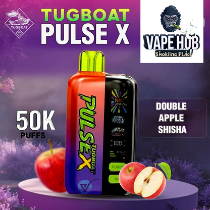TUGBOAT PULSE X 50K Puffs| Disposable vape in Dubai UAE Vape Hub Smoking Place