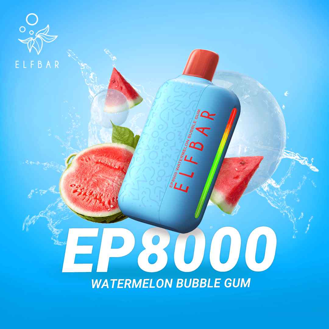 ELF BAR EP8000 Puffs Disposable Vape in Dubai Vape Hub Smoking Place