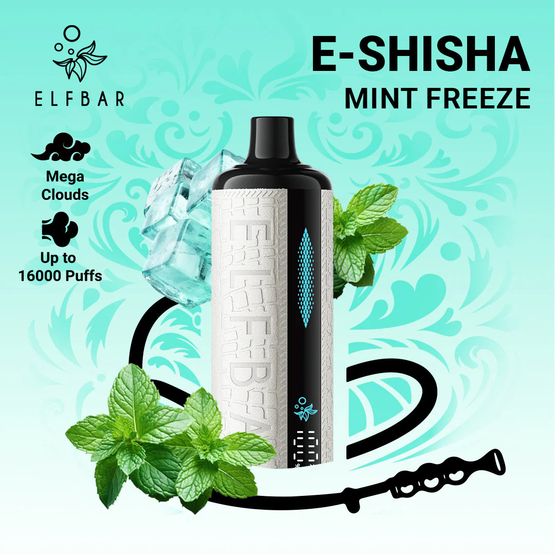 ELFBAR E-Shisha 16000 Puffs Disposable Vape Dubai Vape Hub Smoking Place ELFBAR E-Shisha 16000 Puffs Disposable Vape Dubai Vape Hub Smoking Place